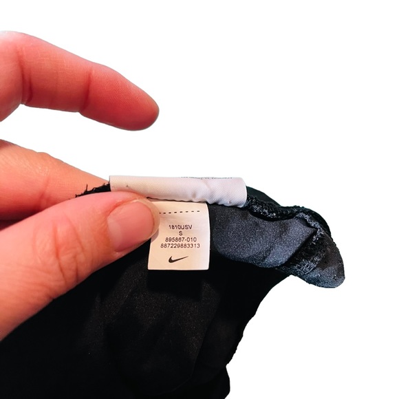 Nike Women's Black Dry Crew Running Shorts - Picture 5 of 6